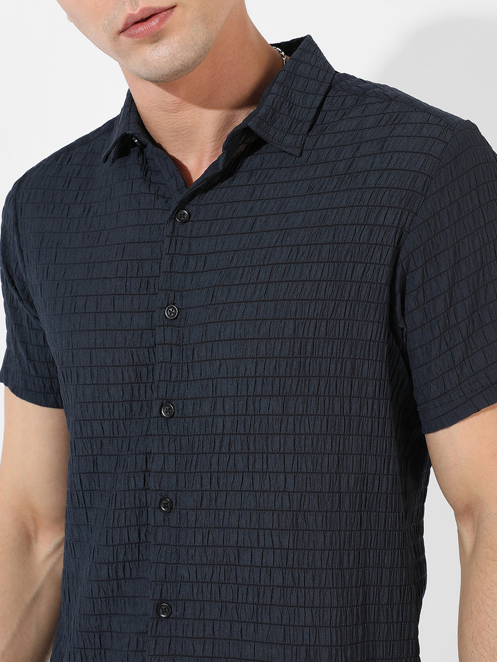 Textured Casual Shirt