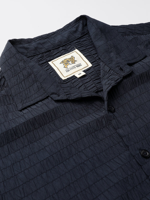Textured Casual Shirt