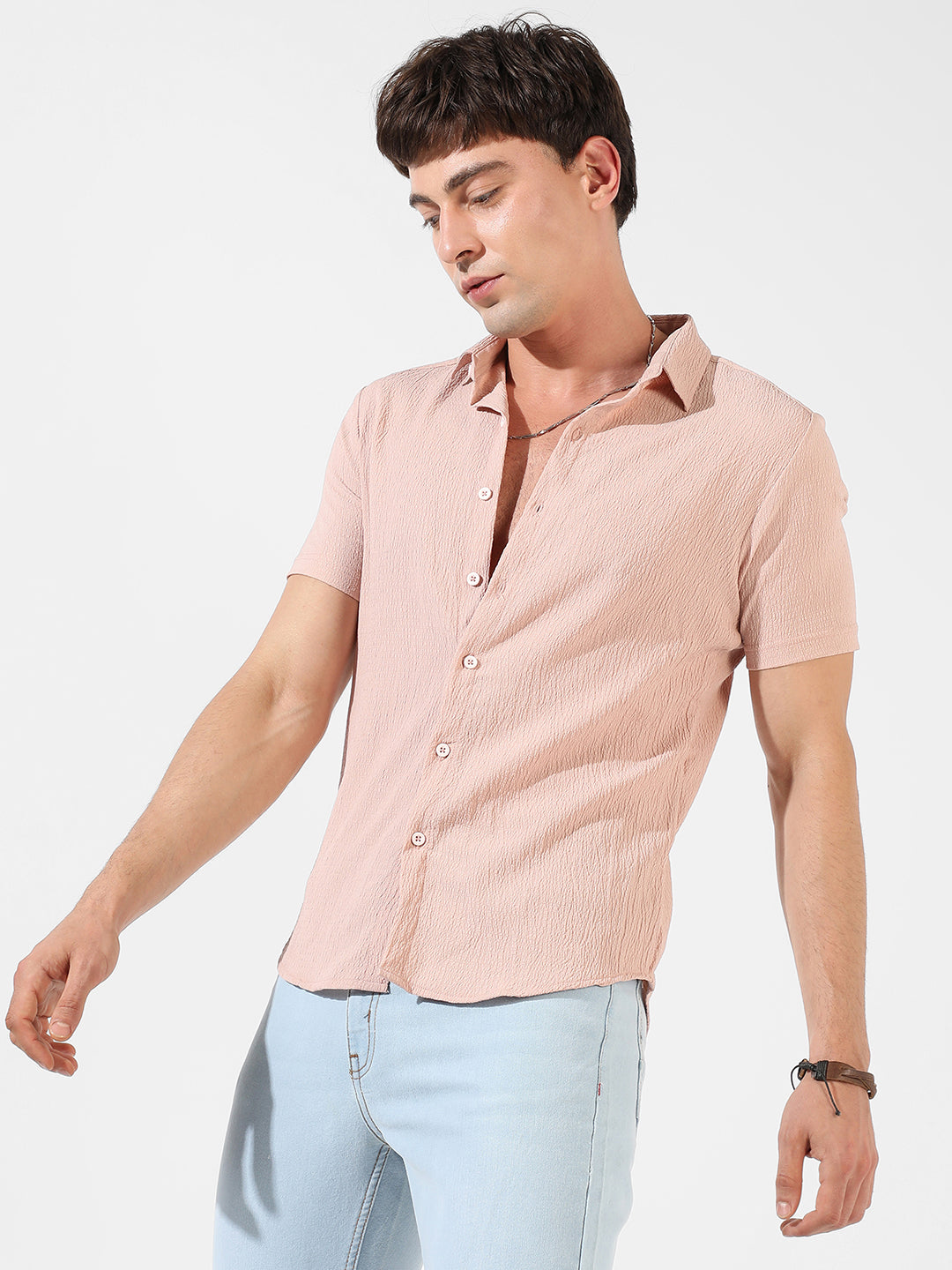 Textured Casual Shirt