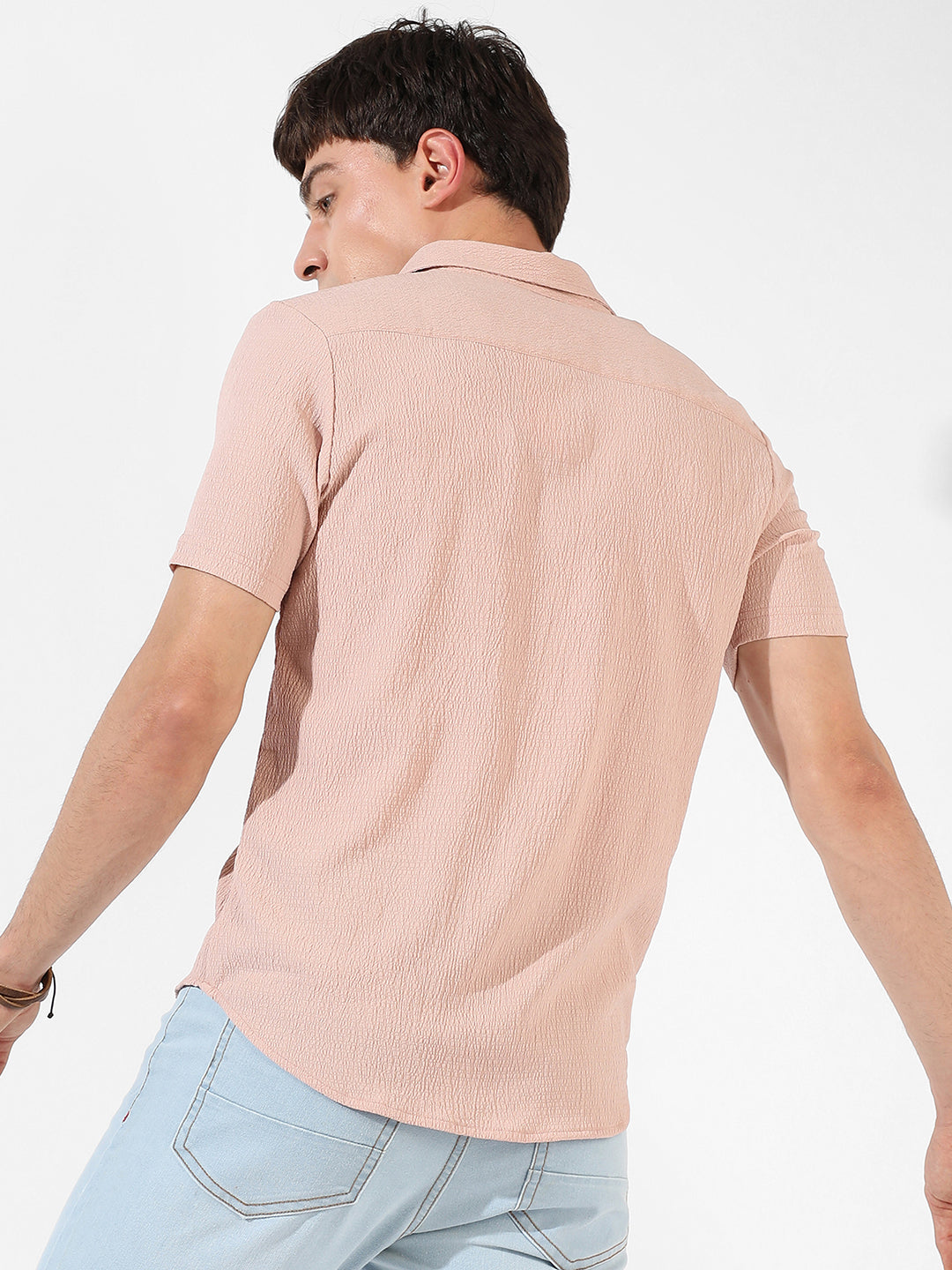 Textured Casual Shirt