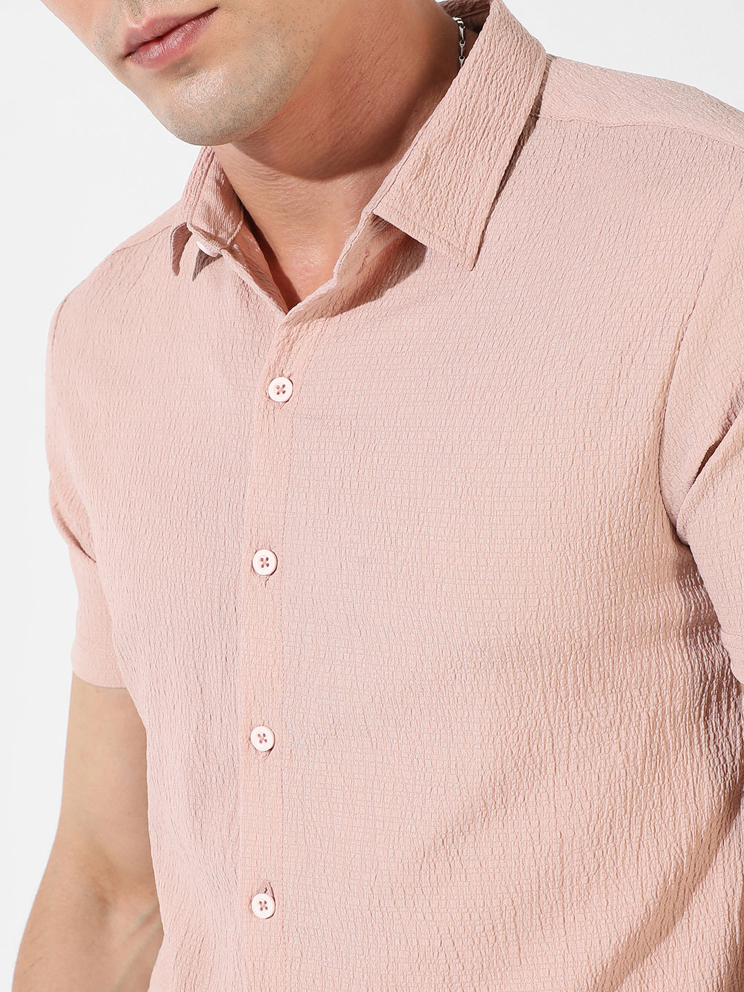 Textured Casual Shirt