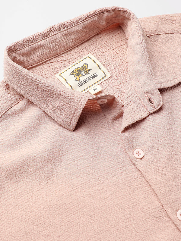 Textured Casual Shirt
