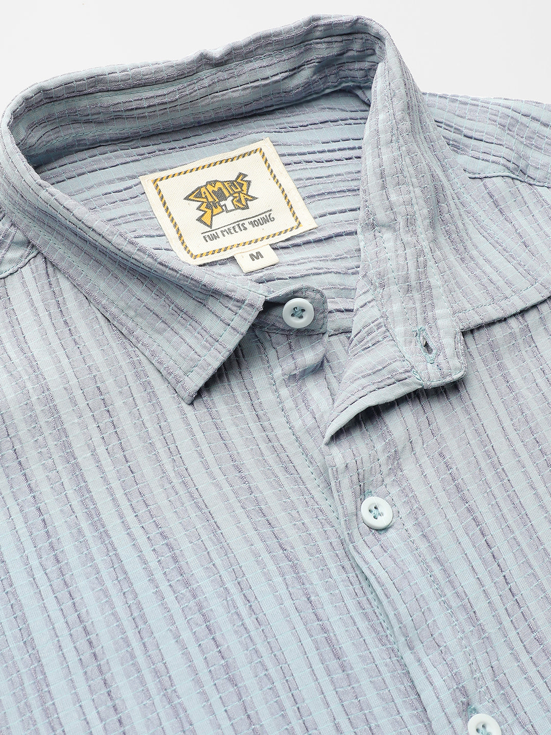 Crease-Stitched Shirt