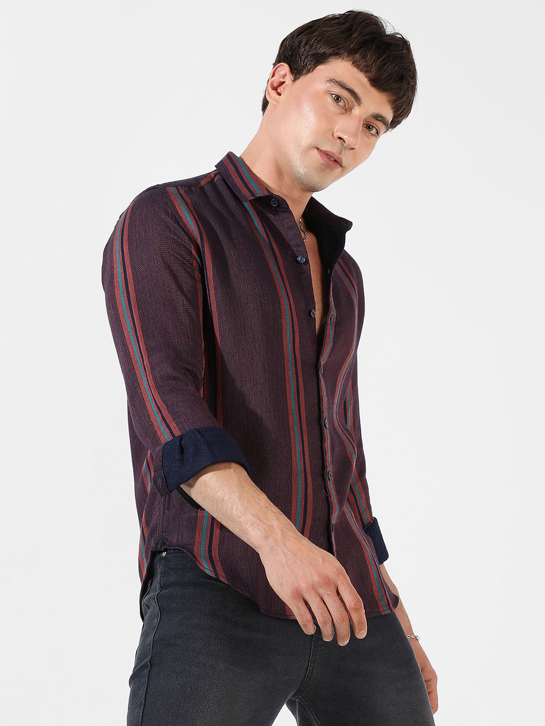 Striped Casual Shirt