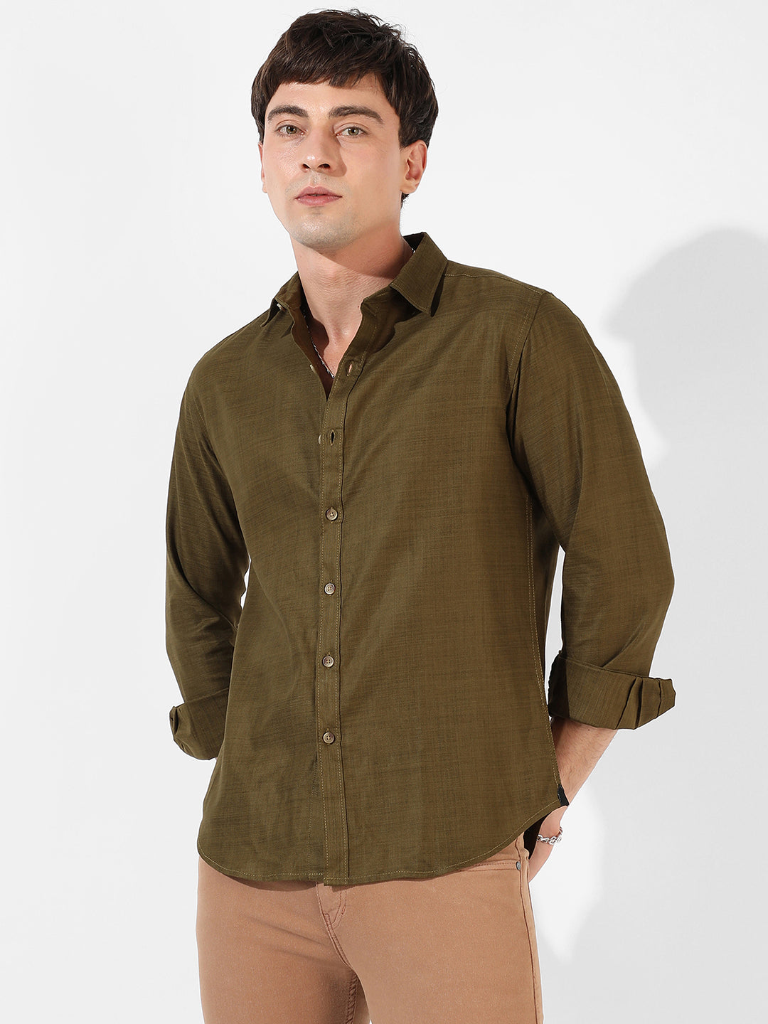 Classic Button- Up Shirt