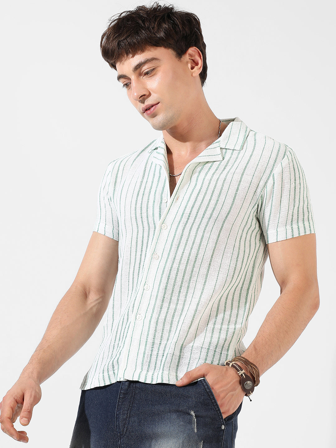 Striped Casual Shirt