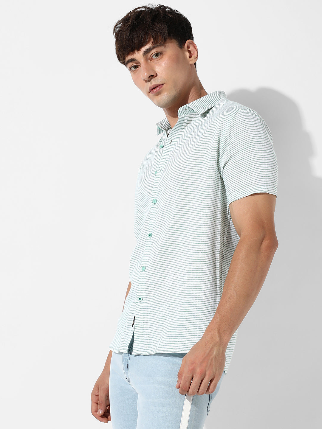 Chalk Stripe Dobby Shirt