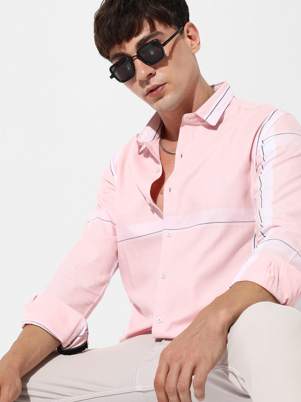 Pastel Striped Shirt