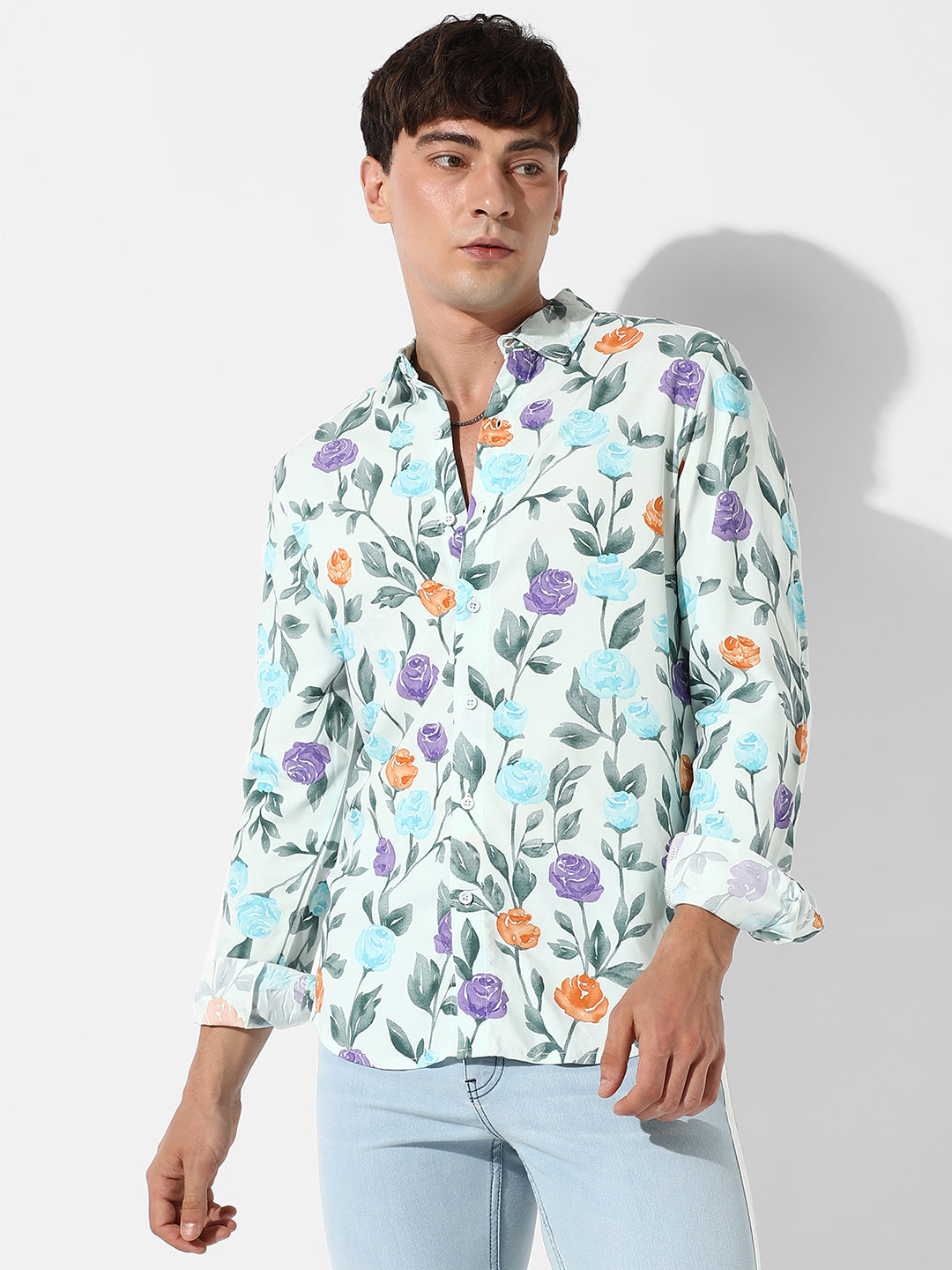 Rose Garden Print Shirt