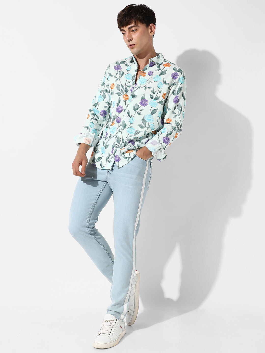 Rose Garden Print Shirt