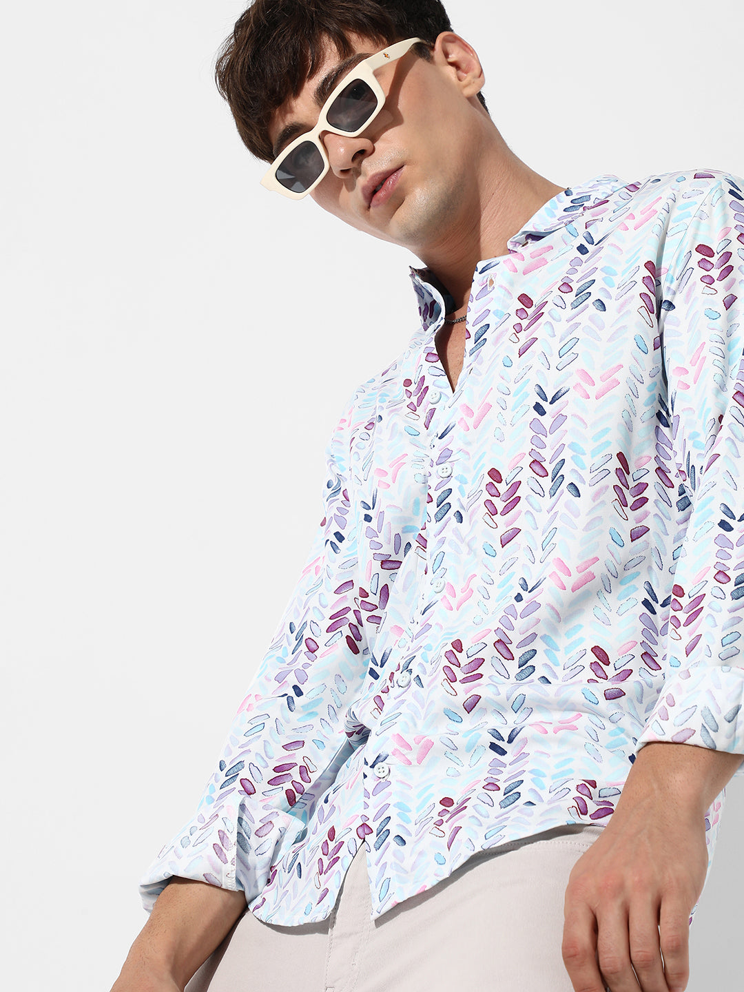 Abstract Print Shirt