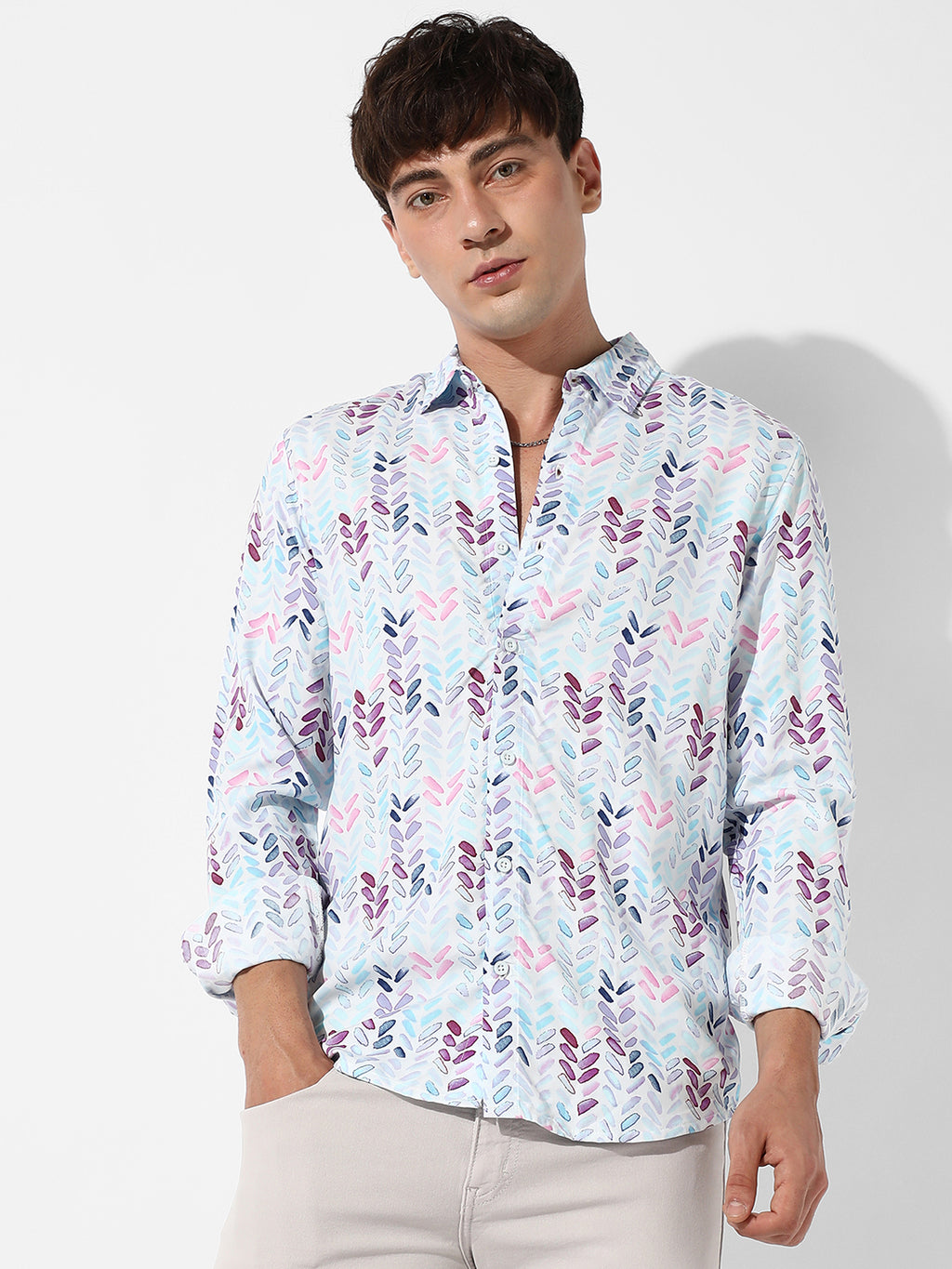 Abstract Print Shirt