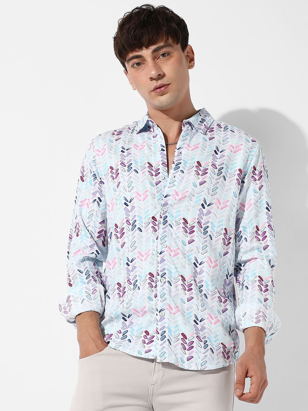 Abstract Print Shirt