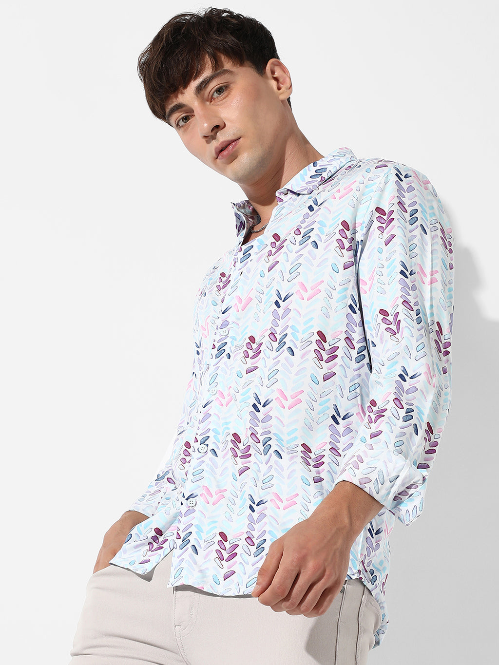 Abstract Print Shirt
