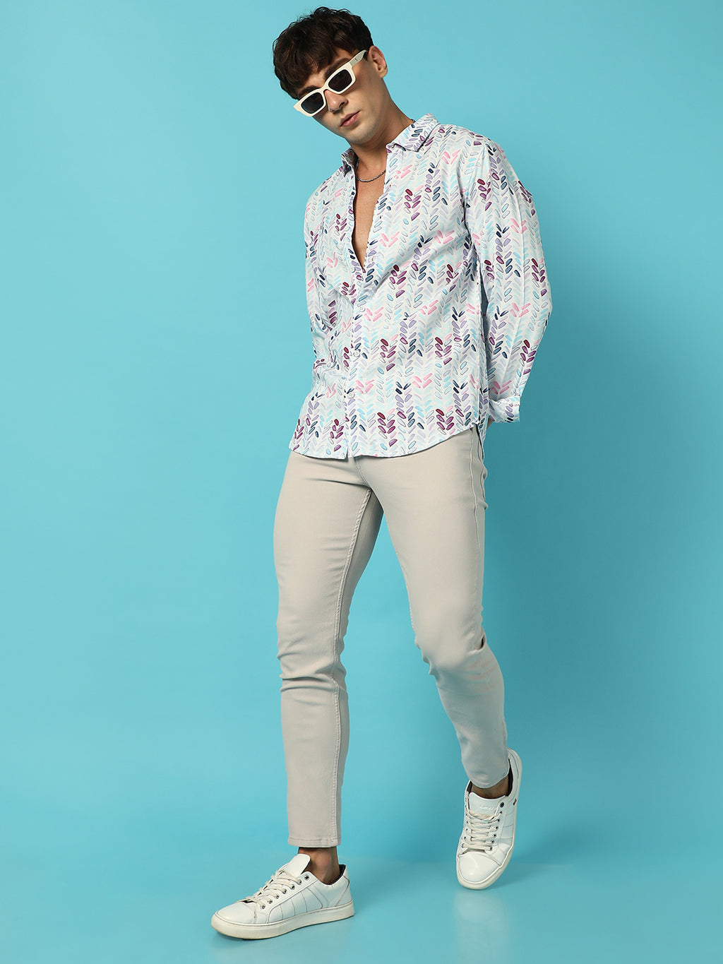 Abstract Print Shirt