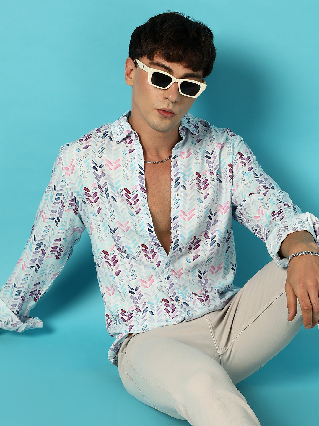 Abstract Print Shirt