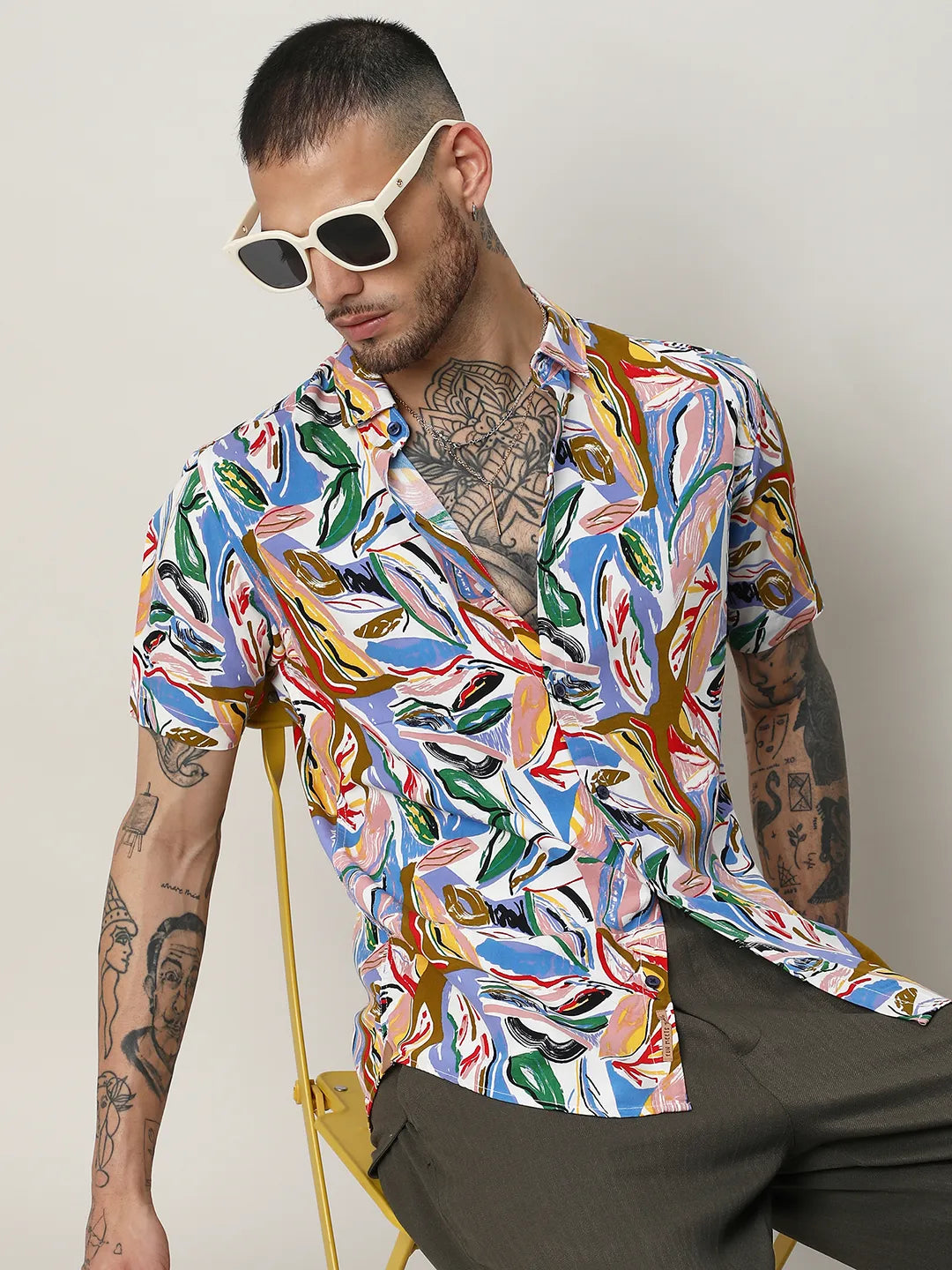 Abstract Foilage Shirt