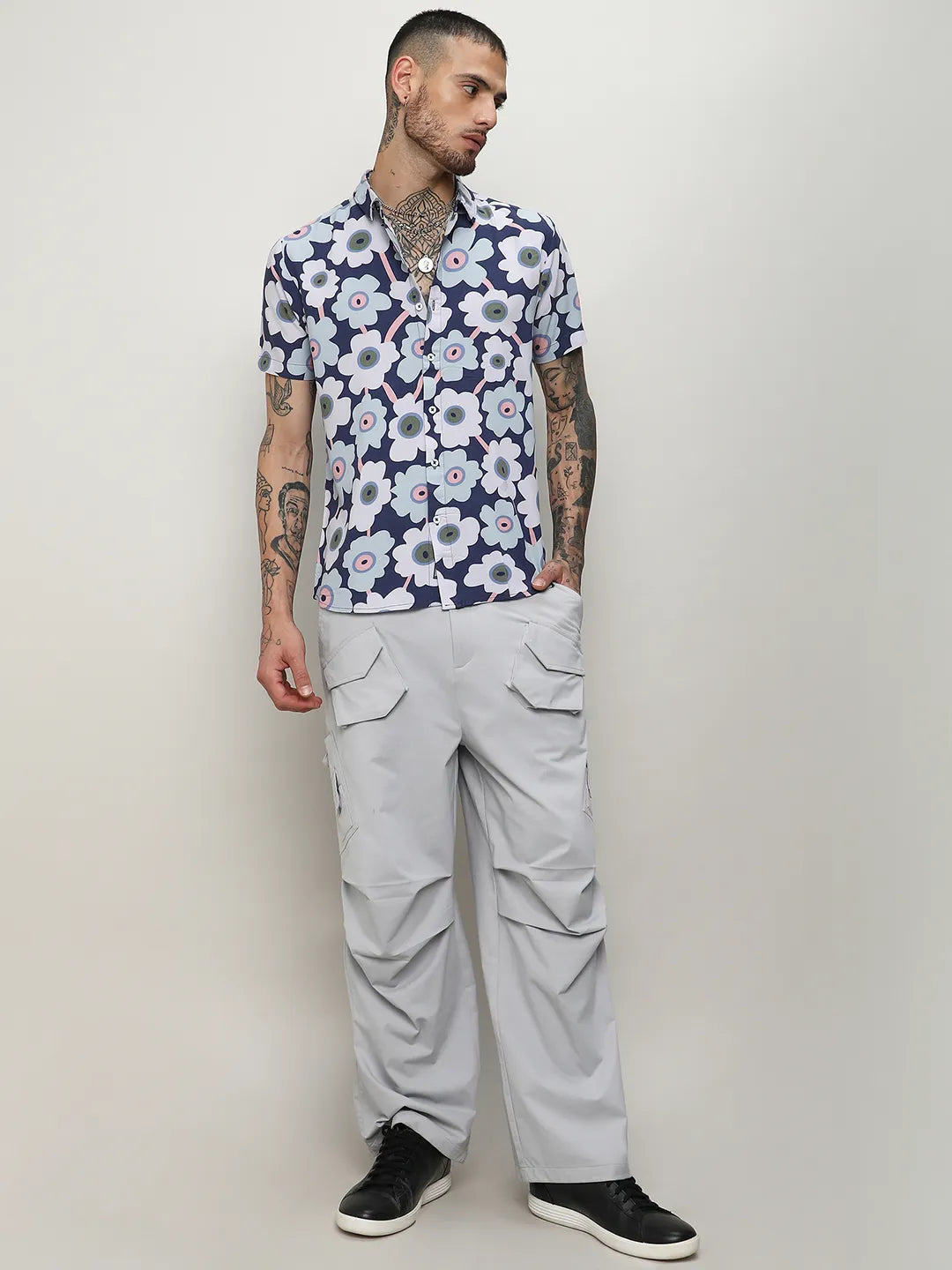 Maxi Floral Block Shirt