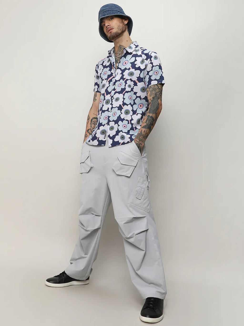 Maxi Floral Block Shirt