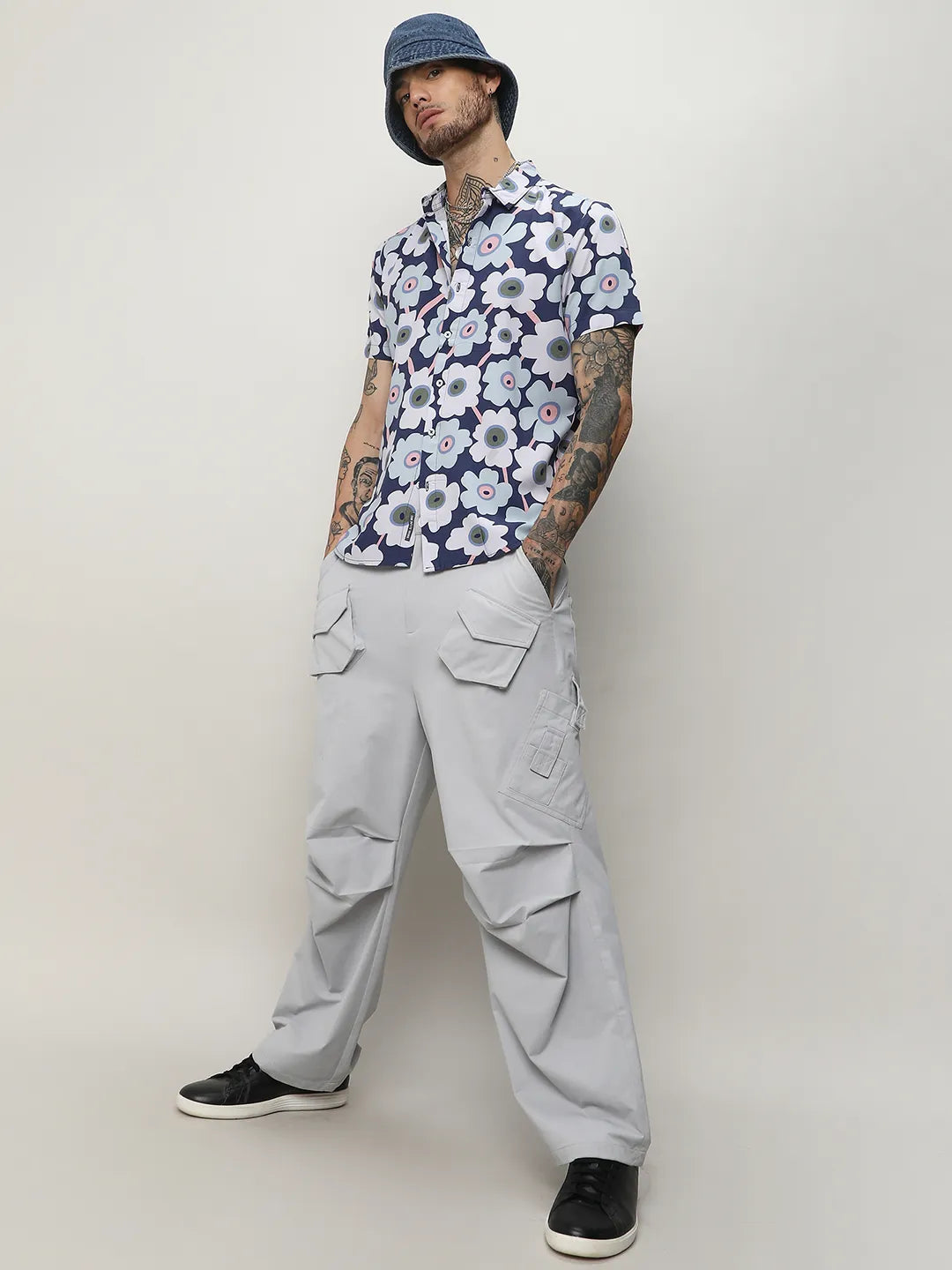 Maxi Floral Block Shirt