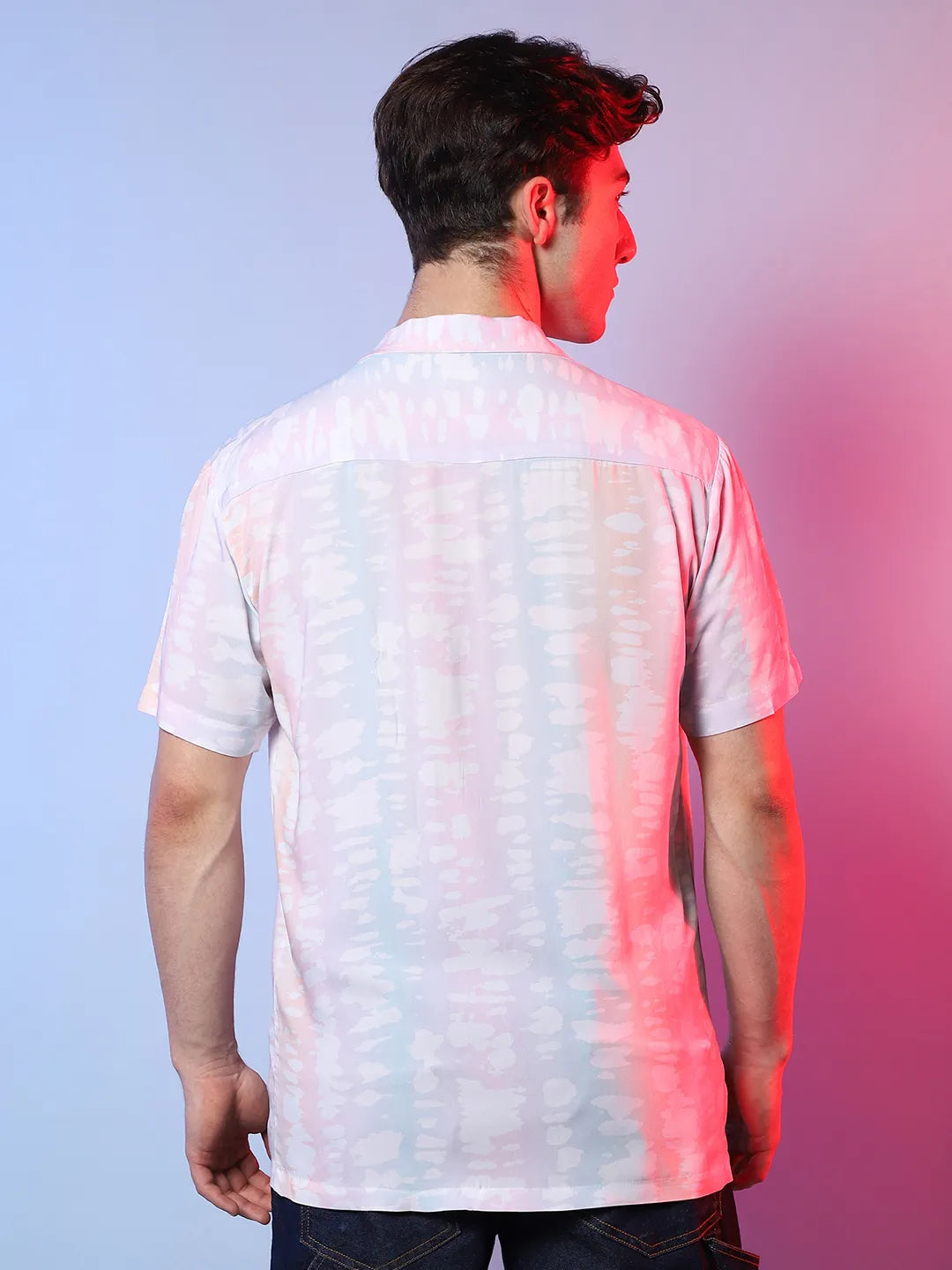 Pastel Vertical Ombre Shirt