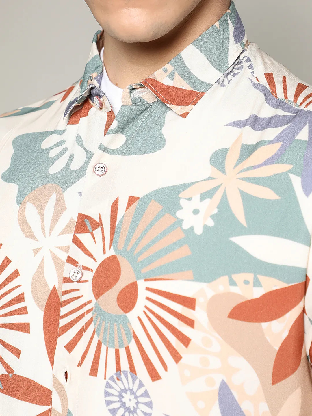 Flora Block Shirt