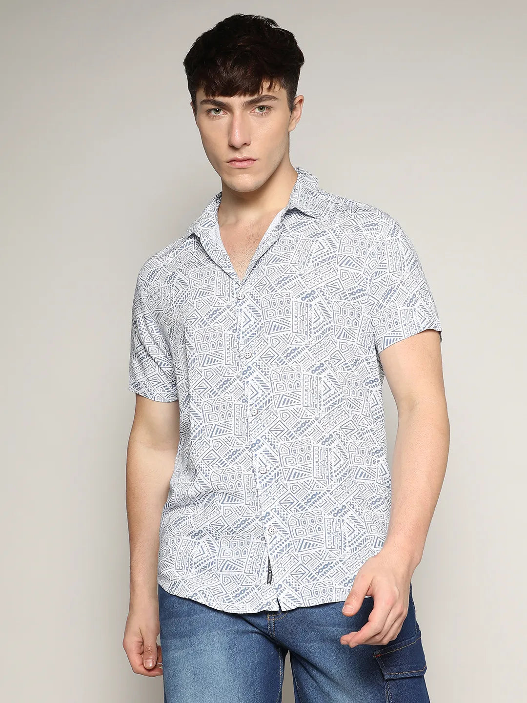 Spiral Block Shirt