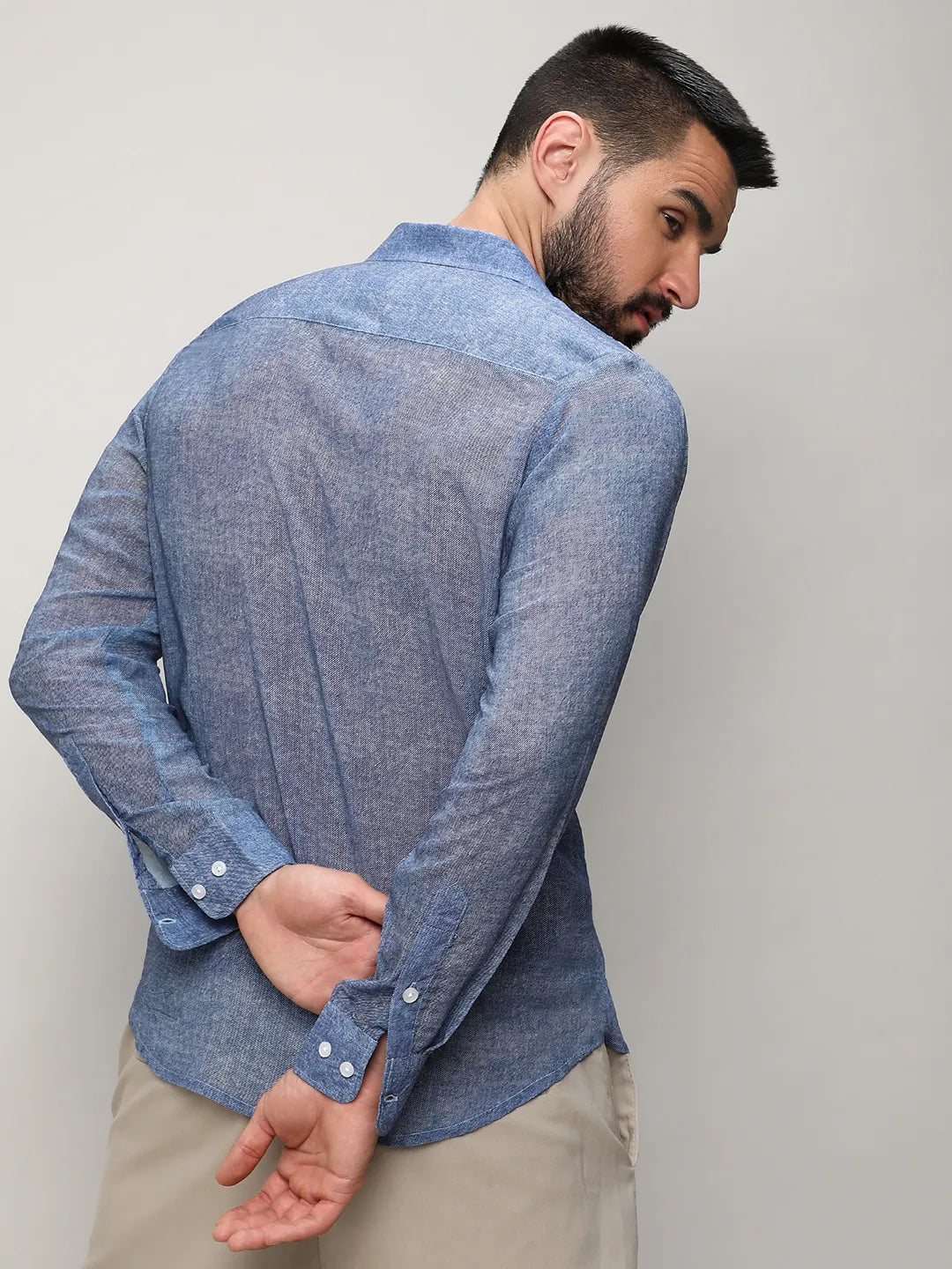 Gauzy Heathered Shirt