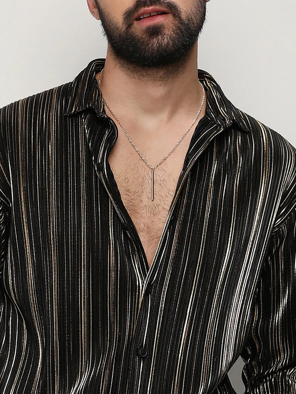 Pleat-Creased Shirt