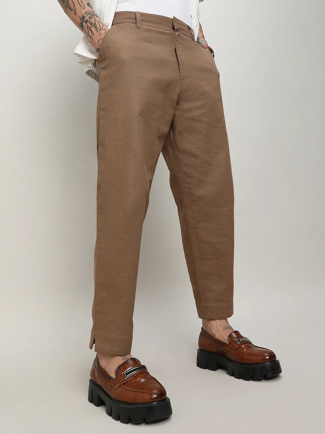 Lightweight - Solid Tailored Trousers