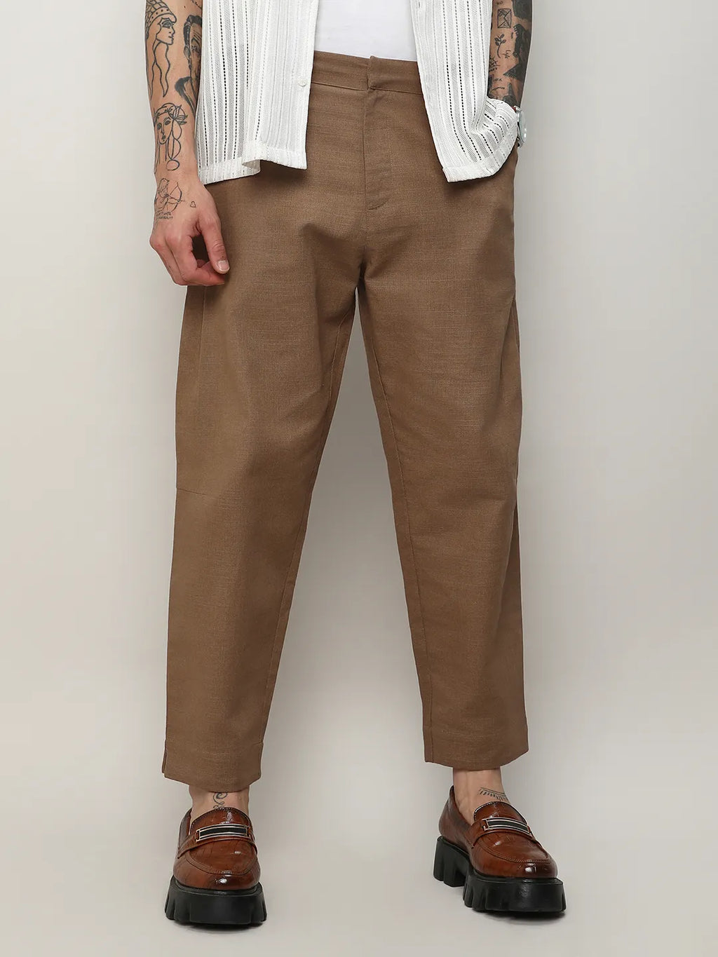 Lightweight - Solid Tailored Trousers