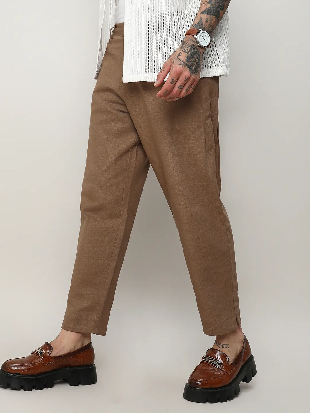 Lightweight - Solid Tailored Trousers