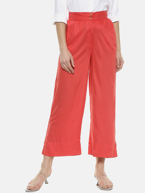 Campus Sutra Women Solid Casual& Party Wear Trousers