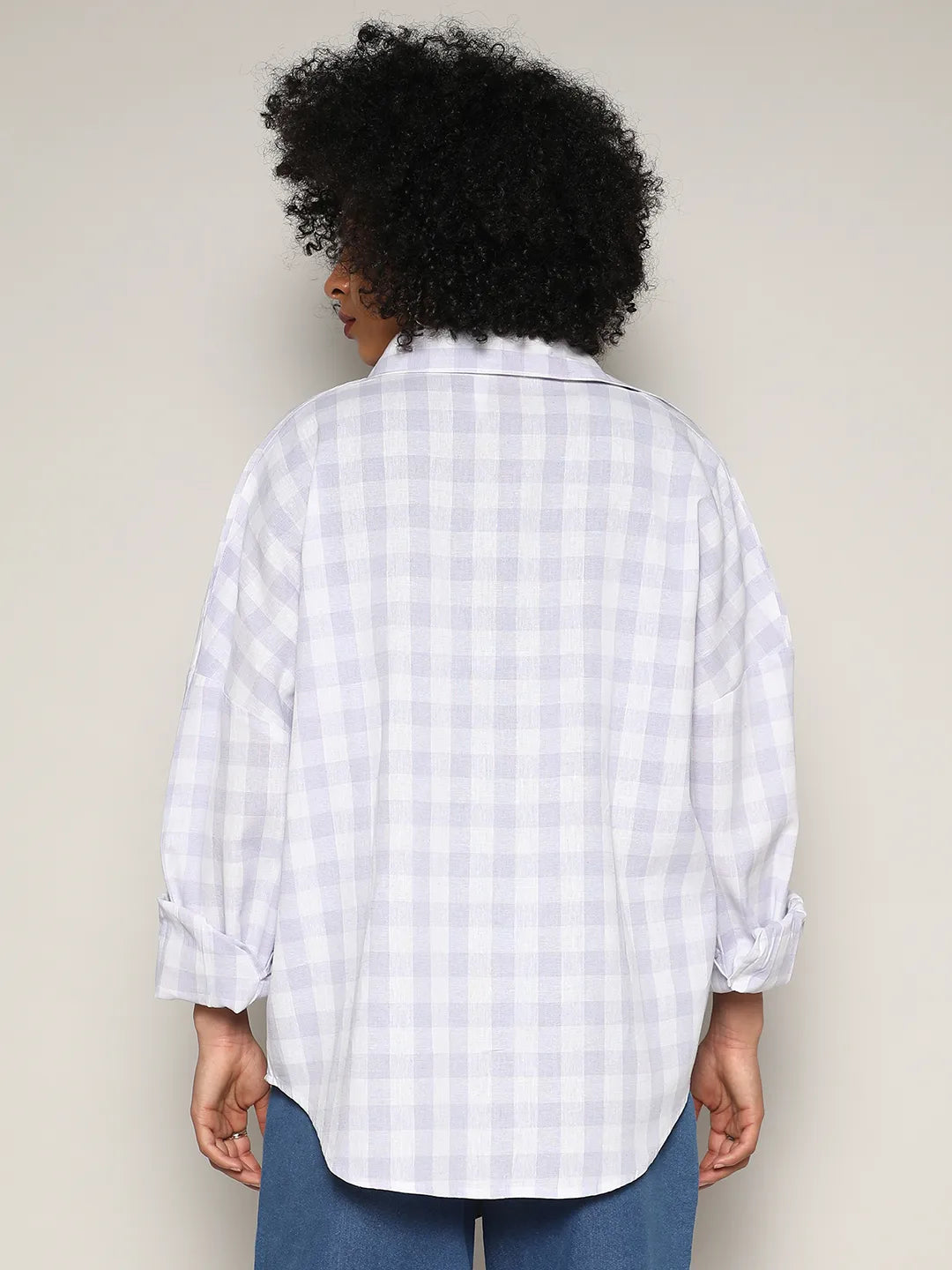 Tartan Plaid Boxy Shirt