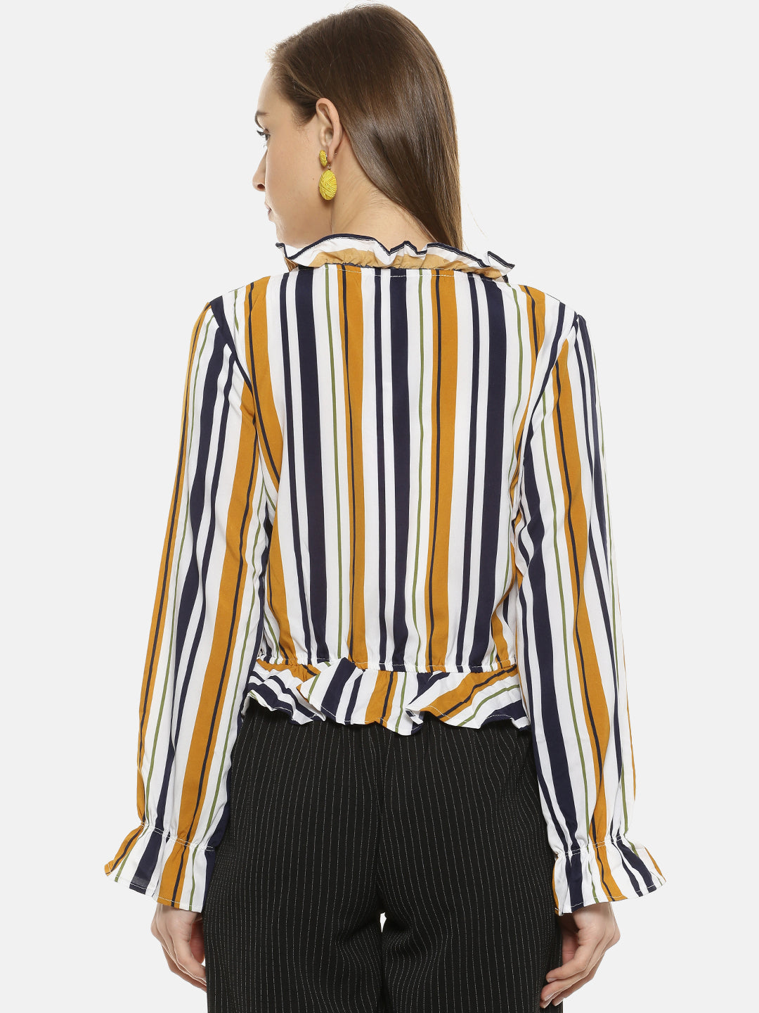 Striped Casual Tops