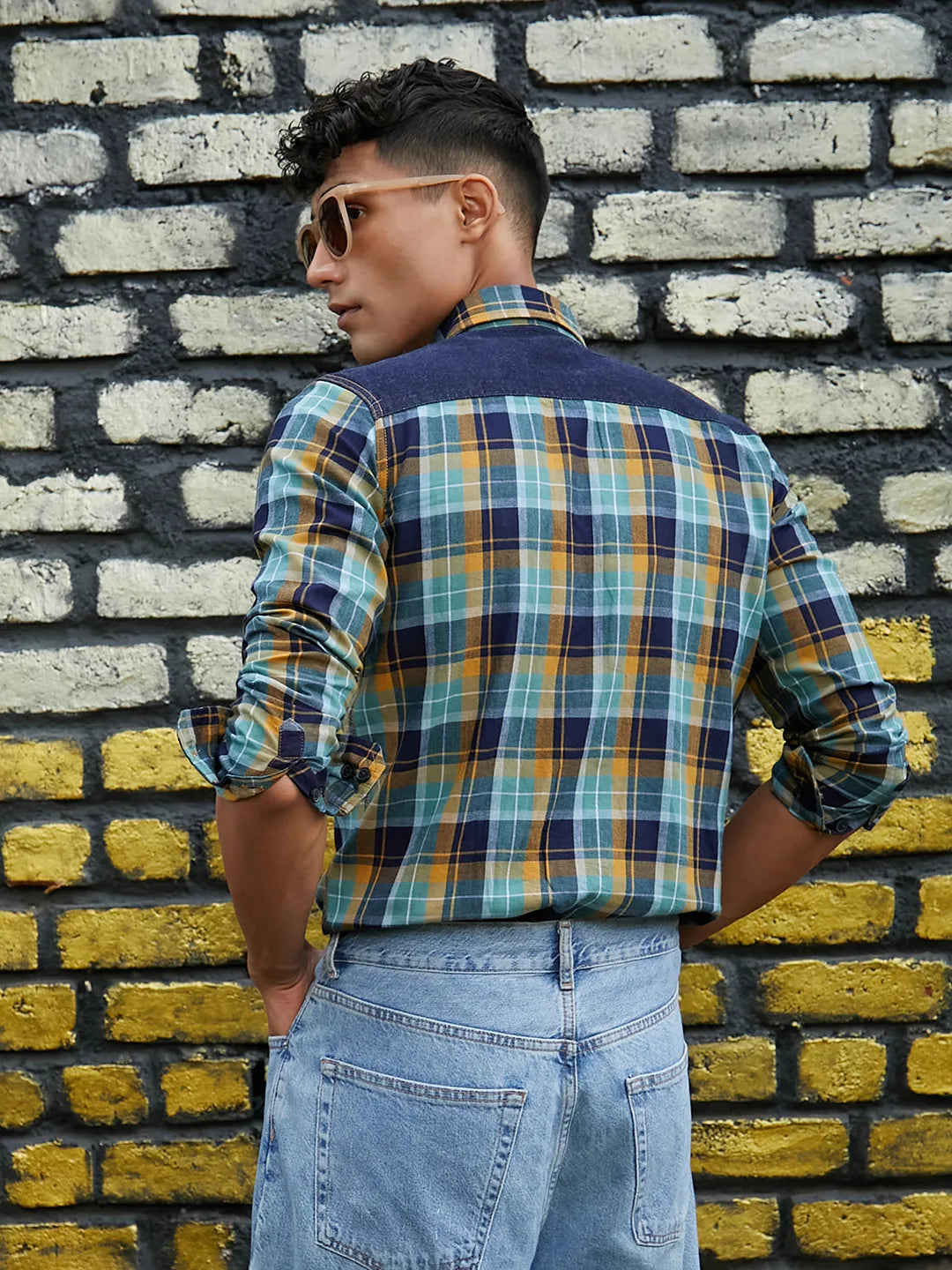 Cargo Tartan Plaid Shirt