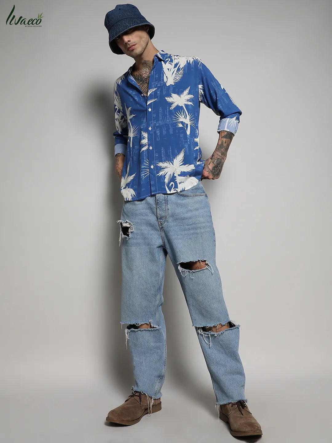 Ecoliva Palm Tree Shirt