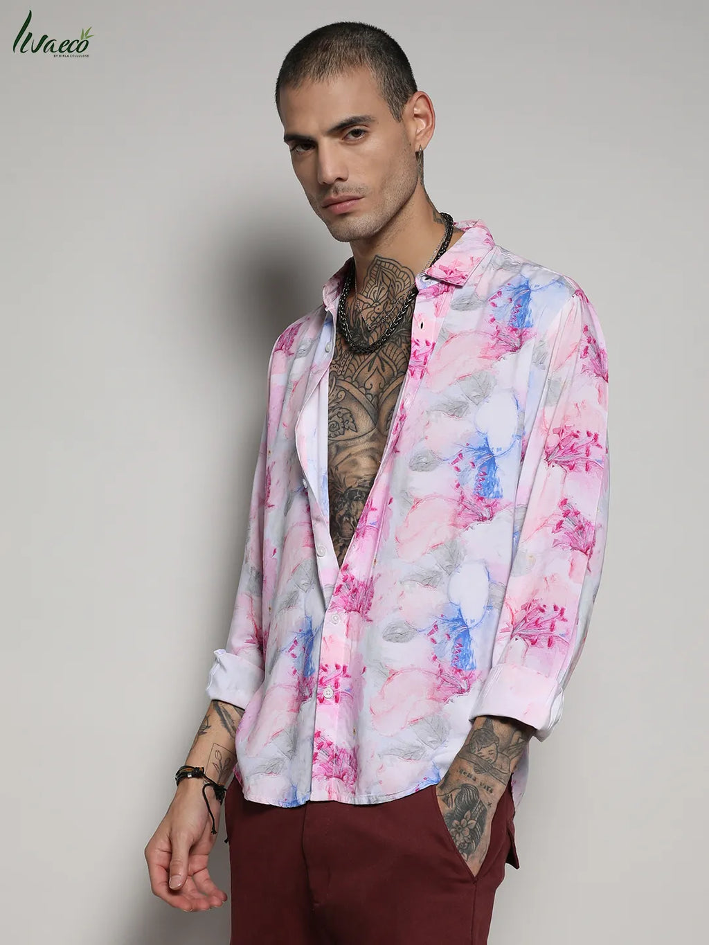 Ecoliva Faded Wildflower Shirt