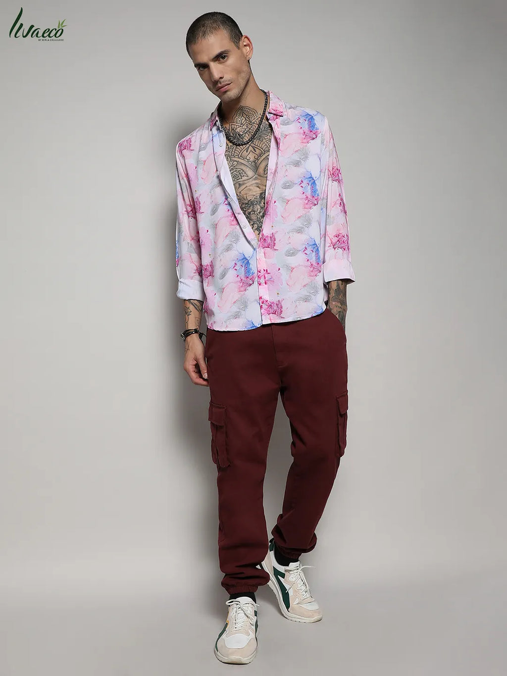 Ecoliva Faded Wildflower Shirt