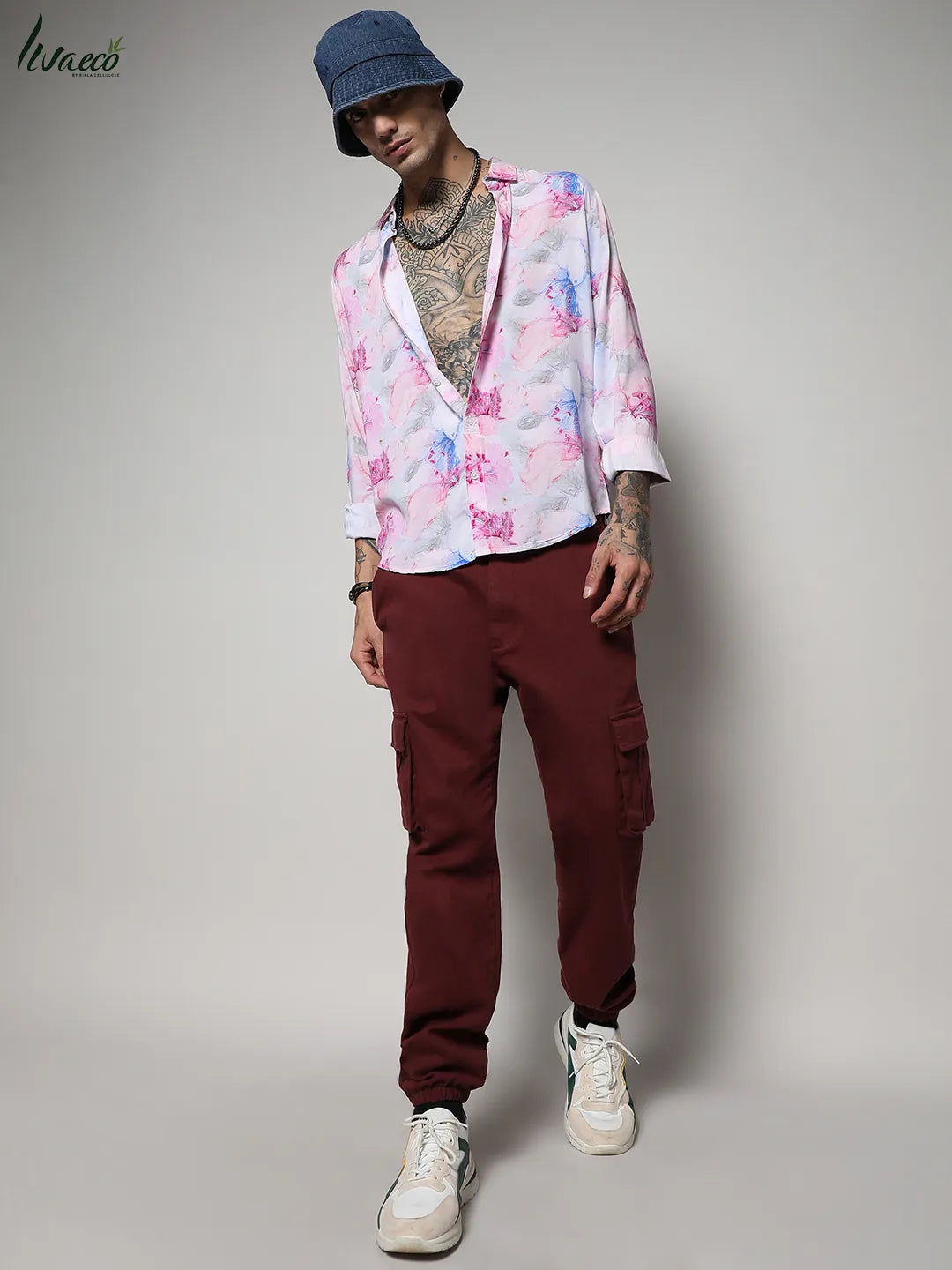 Ecoliva Faded Wildflower Shirt