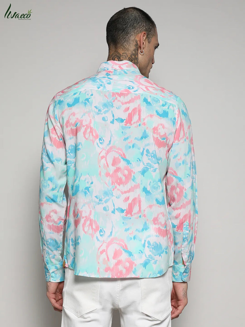 Ecoliva Faded Roses Shirt