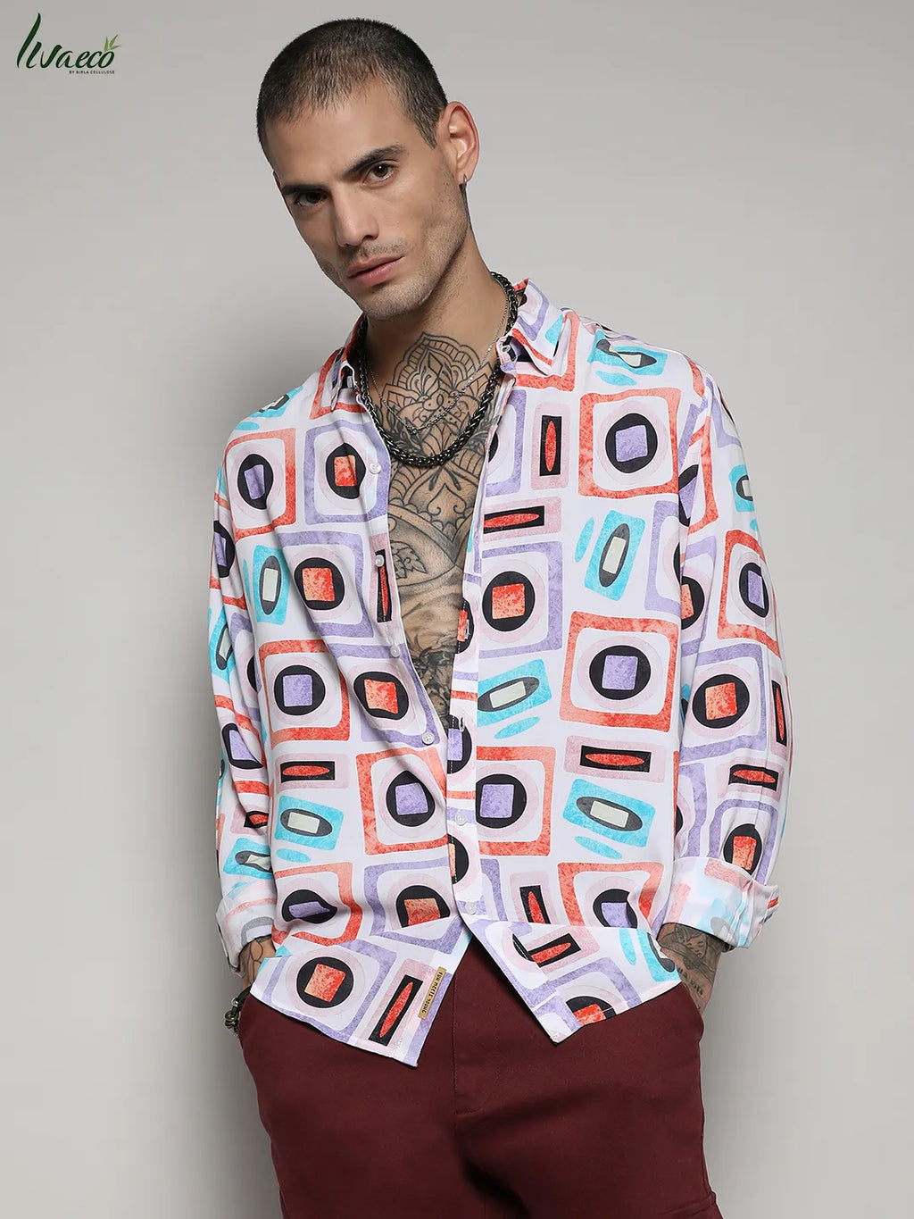 Ecoliva Structural Block Shirt