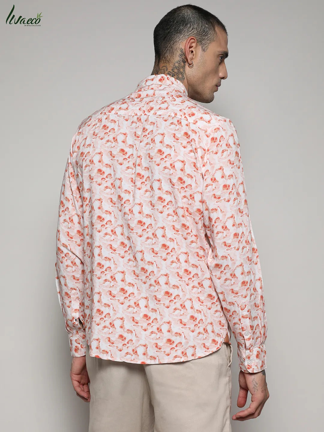 Ecoliva Abstract Swirl Shirt