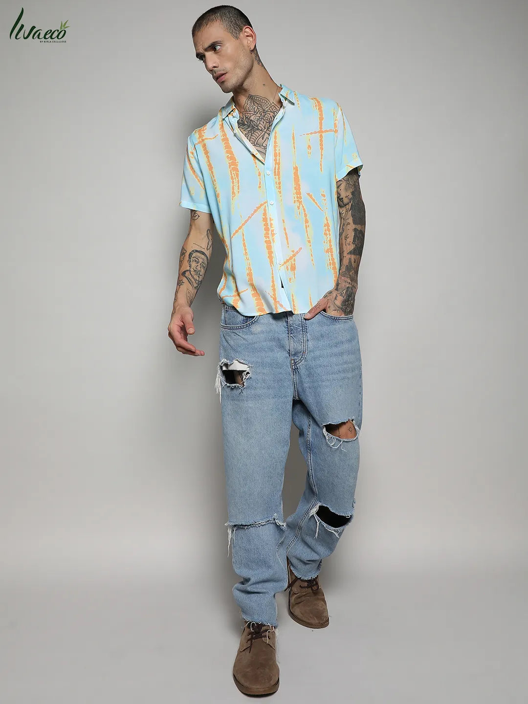 Ecoliva Pastel Tie Dye Shirt