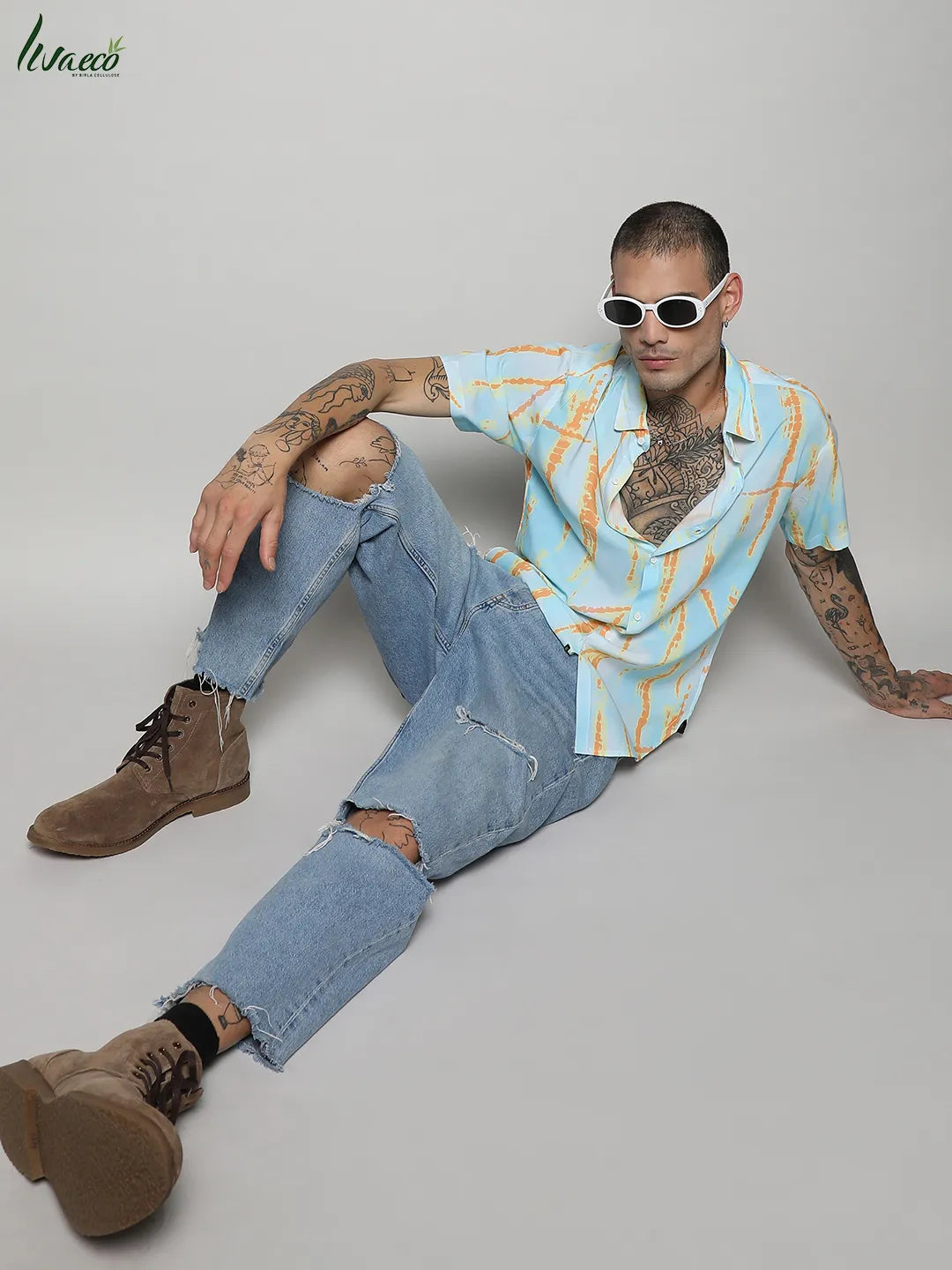 Ecoliva Pastel Tie Dye Shirt