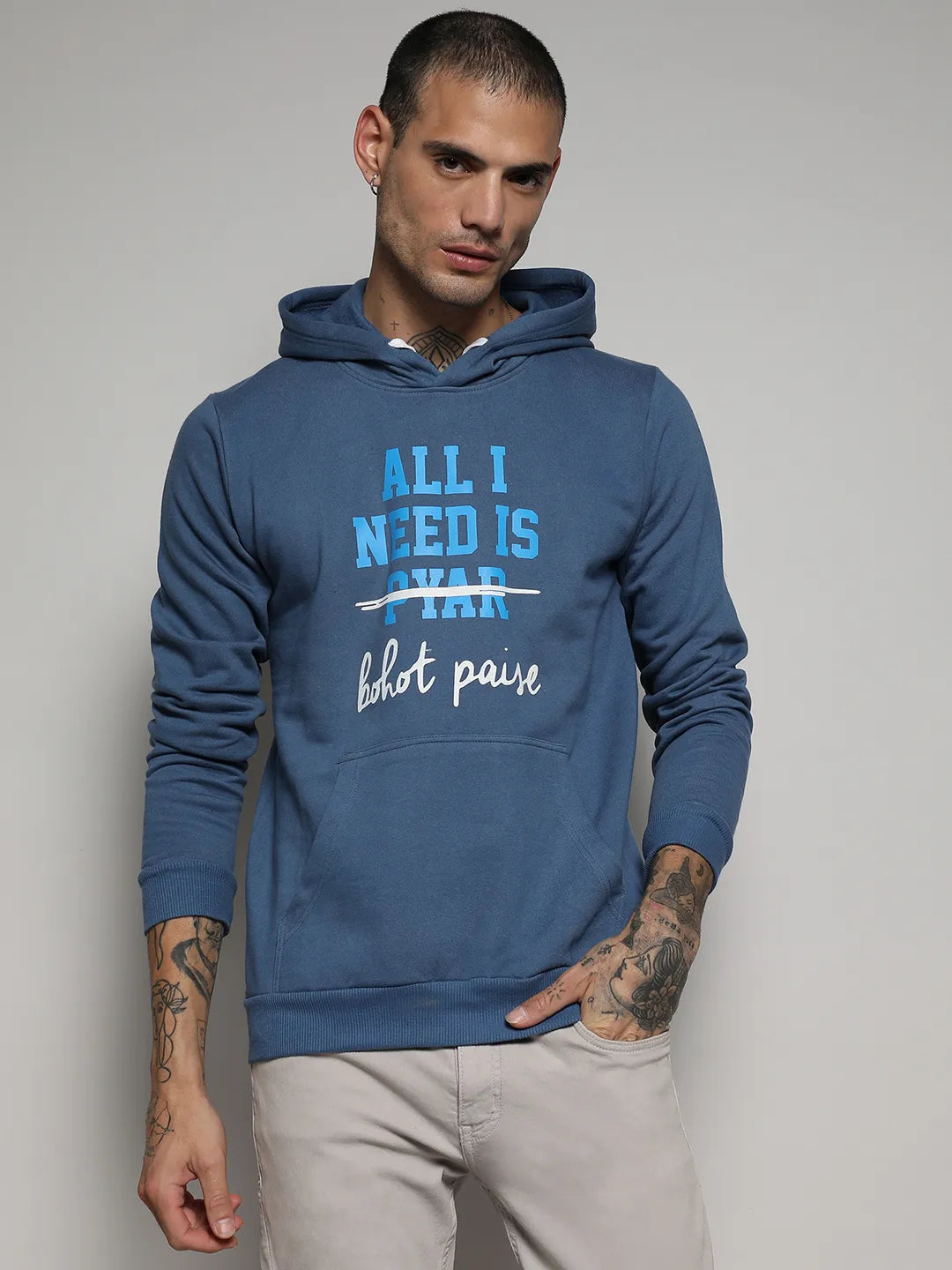 All I Need Hoodie With Kangaroo Pocket