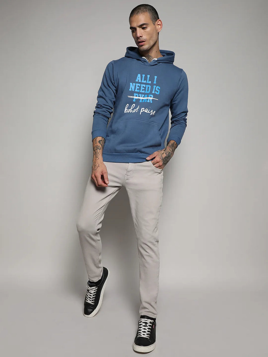 All I Need Hoodie With Kangaroo Pocket