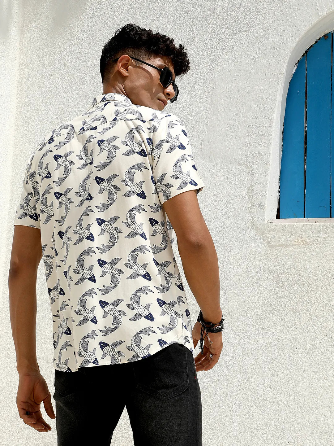 Fish Print Shirt