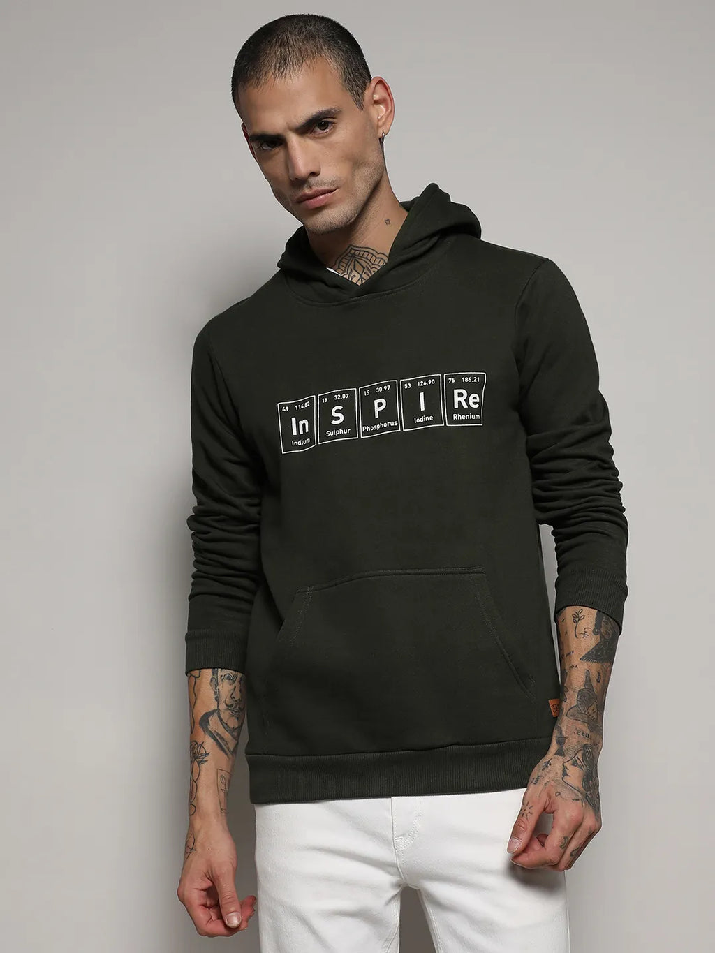 Inspire Hoodie With Kangaroo Pocket