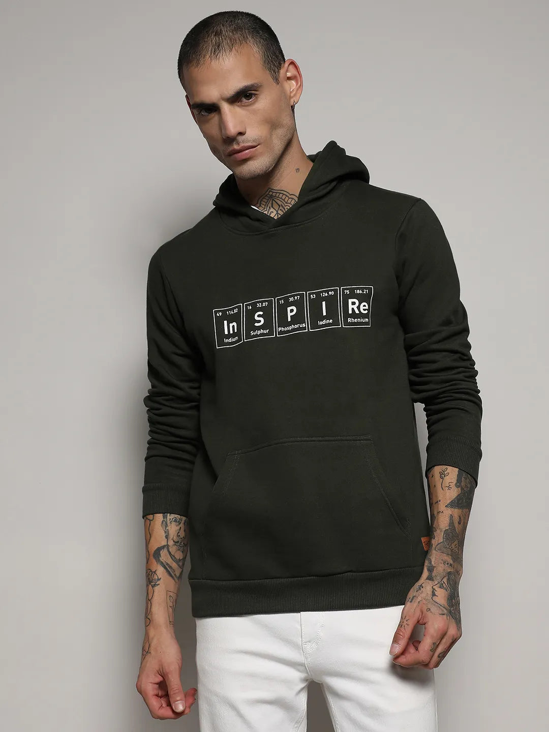 Inspire Hoodie With Kangaroo Pocket